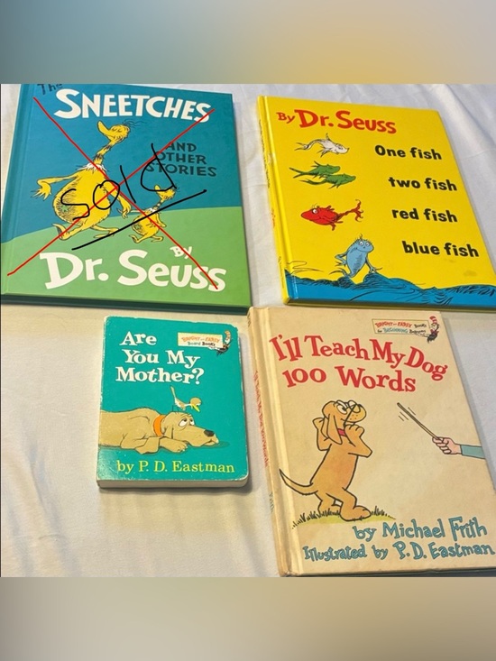 Dr. Seuss Other - Dr Seuss Children’s Book Bundle 3 Hardcover Books